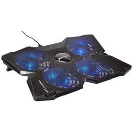 Amazon Basics Laptop Cooling Pad, USB Powered Portable Gaming Laptop Cooler Stand 10 to 17-Inch Laptops Amazon Basics Laptop Cooling Pad, USB Powered Portable Gaming Laptop Cooler Stand 10 to 17-Inch Laptops