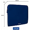 AmazonBasics Laptop Sleeve Case Cover Pouch for 13-Inch(33.02 Cm), 13.3-Inch (33.78 Cm) Laptop for Men & Women  (Blue)