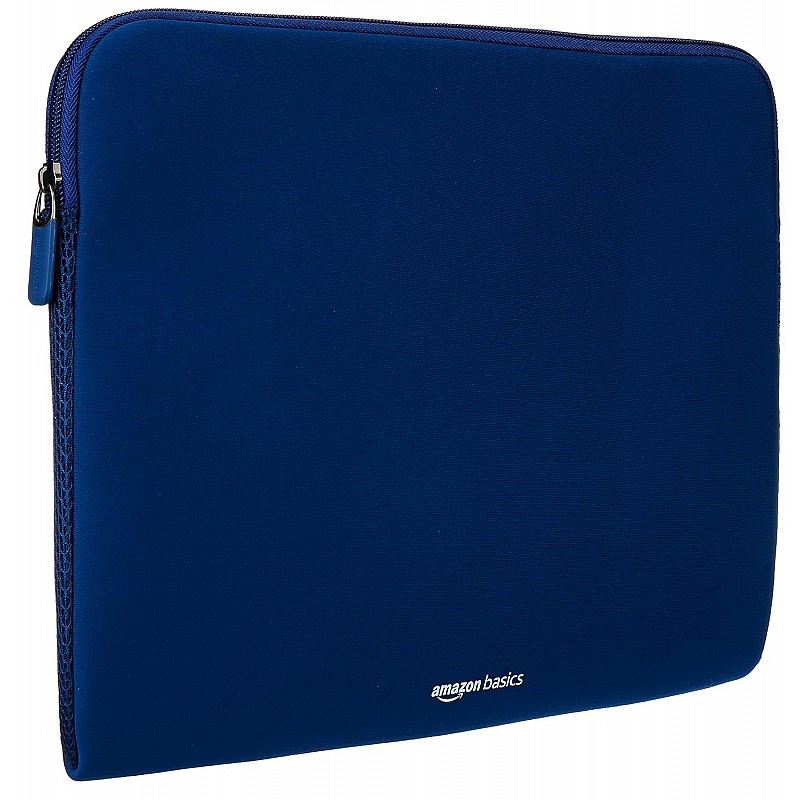 AmazonBasics Laptop Sleeve Case Cover Pouch for 13-Inch(33.02 Cm), 13.3-Inch (33.78 Cm) Laptop for Men & Women  (Blue)