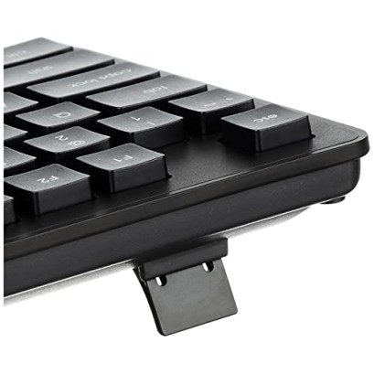 Amazon Basics Wired Keyboard for Windows, USB 2.0 Interface, for PC, Computer, Laptop, Mac (Black) Amazon Basics Wired Keyboard for Windows, USB 2.0 Interface, for PC, Computer, Laptop, Mac (Black)