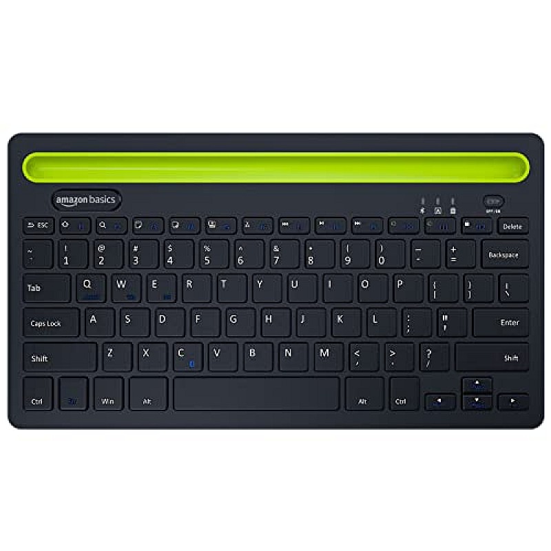 Amazon Basics Wireless Bluetooth Multi-Device Keyboard 