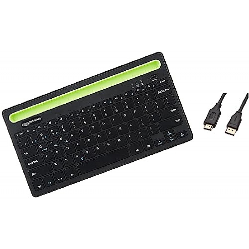 Amazon Basics Wireless Bluetooth Multi-Device Keyboard 