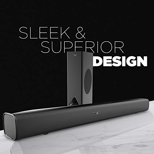 boAt Aavante Bar 4000DA with Dolby Atmos 3D 200 W Bluetooth Soundbar (Premium Black, 2.1 Channel) boAt Aavante Bar 4000DA with Dolby Atmos 3D 200 W Bluetooth Soundbar (Premium Black, 2.1 Channel)