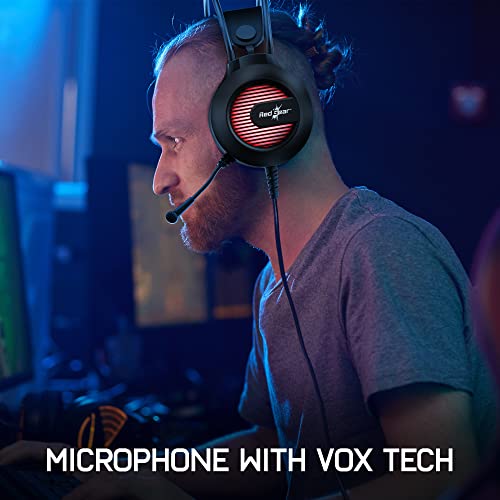 Redgear Shadow Helm Gaming Wired Over Ear Headset with Mic with 50Mm Drivers, Superior Fit, Vox Technology and Multi-Purpose Audio Jack (Black) Redgear Shadow Helm Gaming Wired Over Ear Headset with Mic with 50Mm Drivers, Superior Fit, Vox Technology and Multi-Purpose Audio Jack (Black)