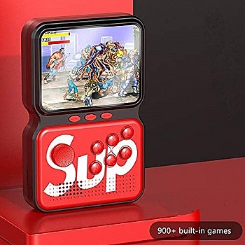 New World 16 +8 Bit High Graphics SUP Classic Retro Arcade Handheld Game Console  Random Color