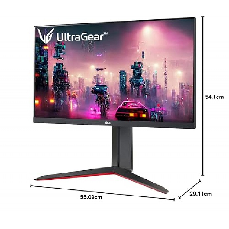 LG 24Gn650 Ultragear Gaming 24 Inch LCD 1920 x 1080 Pixels IPS Full HD 144HZ HDR 10 Black