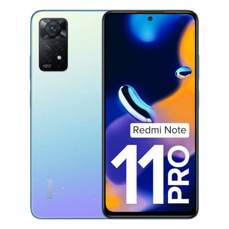 Redmi Note 11 Pro (Star Blue, 6GB RAM, 128GB Storage) Refurbished