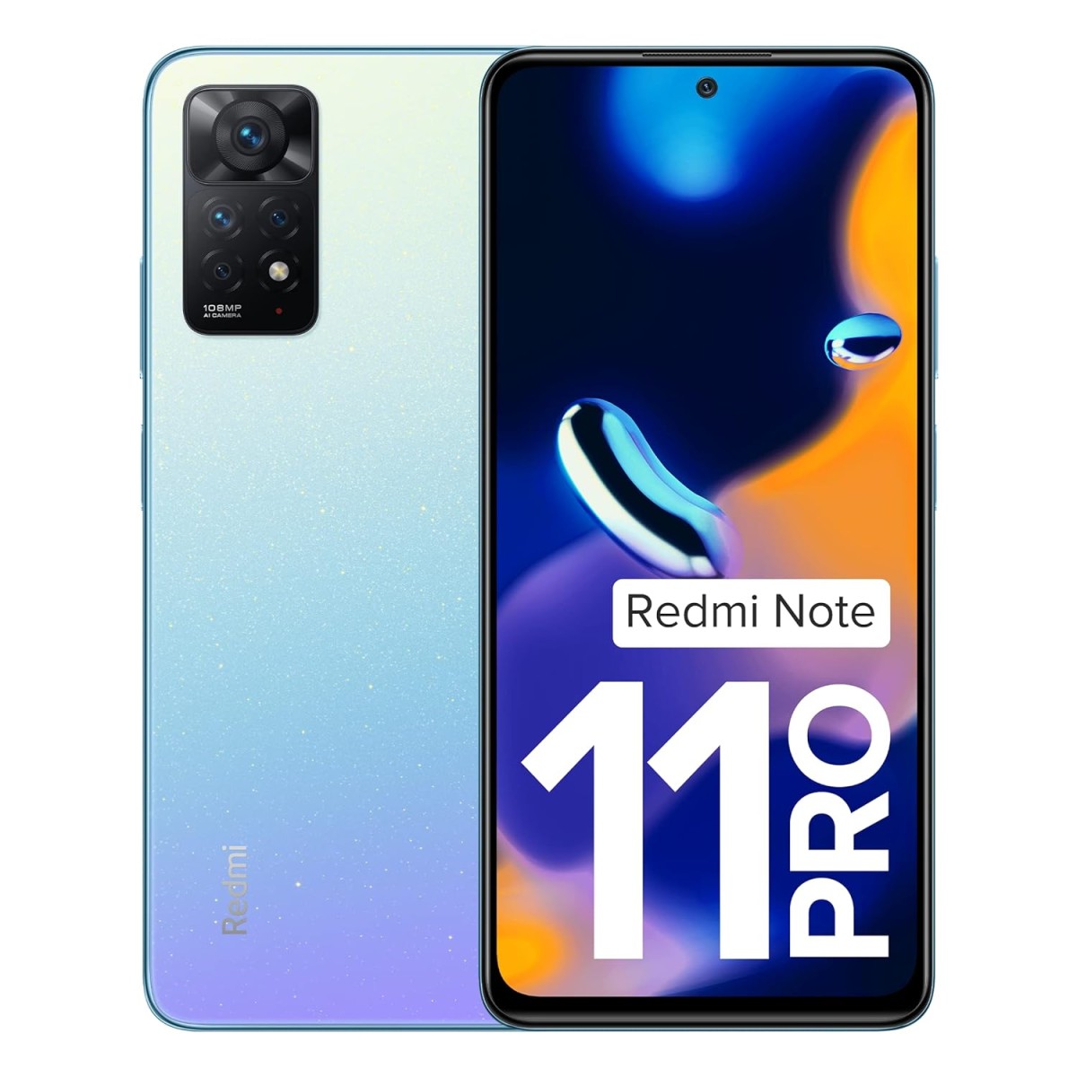 Redmi Note 11 Pro (Star Blue, 6GB RAM, 128GB Storage) refurbished