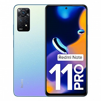 Redmi Note 11 Pro (Star Blue, 6GB RAM, 128GB Storage) Refurbished