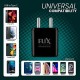 FLiX Usb Charger,Flix (Beetel) Bolt 2.4 Dual Poart,5V/2.4A/12W Usb Wall Charger Fast Charging,Adapter For Android -Black