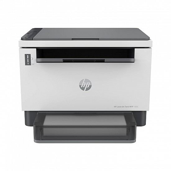 HP Laserjet Tank 1005 Print+Copy+Scan, Lowest Cost/Page - B&W Prints, Easy refurbished