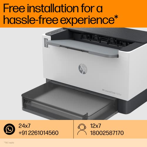 HP Laserjet Tank 1020w Printer, Wireless, Print, Hi-Speed USB 2.0, Bluetooth LE, , 25,000-page Duty Cycle, Black and White HP Laserjet Tank 1020w Printer, Wireless, Print, Hi-Speed USB 2.0, Bluetooth LE, , 25,000-page Duty Cycle, Black and White