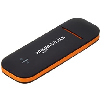 Amazon Basics 4G LTE WiFi USB Dongle Stick with All SIM Support Plug & Play Black Amazon Basics 4G LTE WiFi USB Dongle Stick with All SIM Support Plug & Play Black