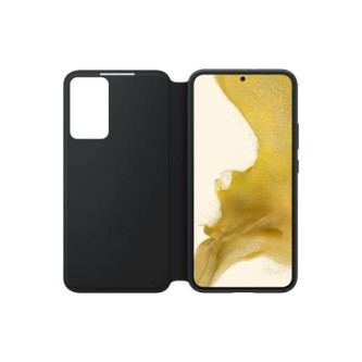 Samsung Original Polycarbonate Back Cover for Galaxy S22 Plus 5G Smart Clear View Polycarbonate Back Cover, Black Samsung Original Polycarbonate Back Cover for Galaxy S22 Plus 5G Smart Clear View Polycarbonate Back Cover, Black