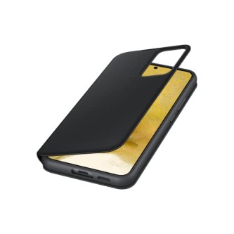 Samsung Original Polycarbonate Back Cover for Galaxy S22 Plus 5G Smart Clear View Polycarbonate Back Cover, Black Samsung Original Polycarbonate Back Cover for Galaxy S22 Plus 5G Smart Clear View Polycarbonate Back Cover, Black