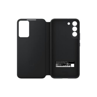 Samsung Original Polycarbonate Back Cover for Galaxy S22 Plus 5G Smart Clear View Polycarbonate Back Cover, Black Samsung Original Polycarbonate Back Cover for Galaxy S22 Plus 5G Smart Clear View Polycarbonate Back Cover, Black