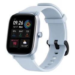 Amazfit GTS2 Mini (New Version) Smart Watch with Always-on AMOLED Display, Alexa Built-in (Breeze Blue)