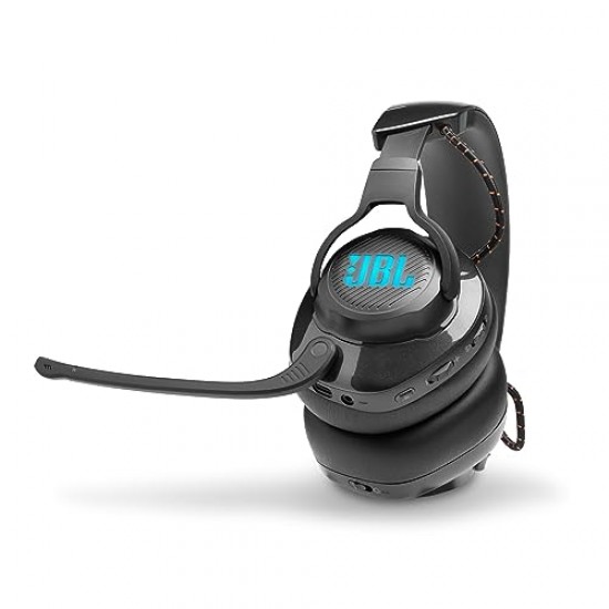 JBL Quantum 600 by Harman Wireless Over-Ear Performance Gaming Headset with QuantumSurround,14 Hrs Battery Life (Black)