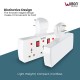 UBON Power Champ 2.0 Cordless Extension Board with USB Ports And 3 Universal Sockets
