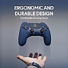 EvoFox Elite Play Wireless Controller for PS4, iPad Bluetooth 5 Blue