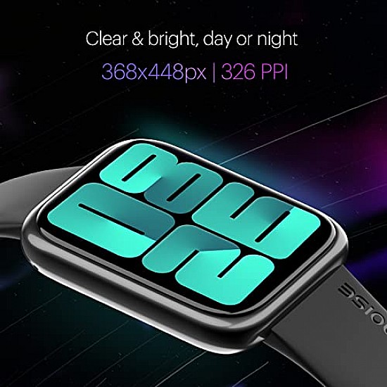 Noise ColorFit Ultra 2 LE with 1.78 Always On AMOLED Smart Watch Jet Black