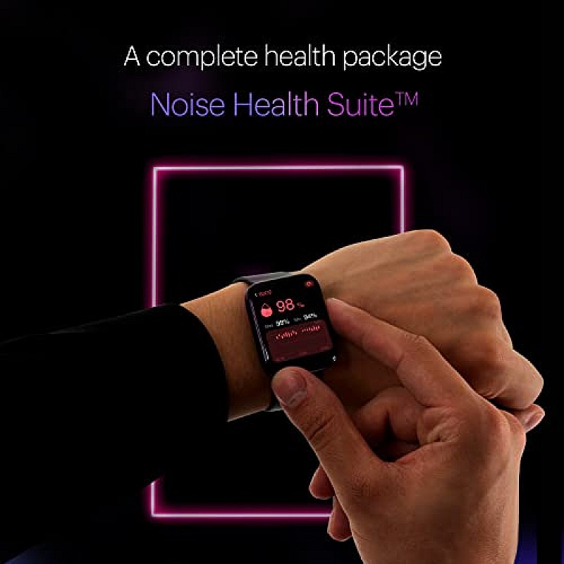 Noise ColorFit Ultra 2 LE with 1.78 Always On AMOLED Smart Watch Jet Black