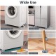 Airtree Washer Dryer Anti Vibration Pads with Suction Cup Feet, Fridge Washing Machine Leveling Feet Anti Walk Pads Shock 