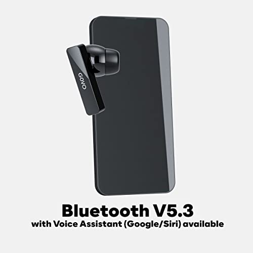 GOVO GOBUDS 902 Super Bass, Waterproof IPX4, Passive Noise Cancellation, 3D Stereo Sound (Platinum Black) GOVO GOBUDS 902 Super Bass, Waterproof IPX4, Passive Noise Cancellation, 3D Stereo Sound (Platinum Black)