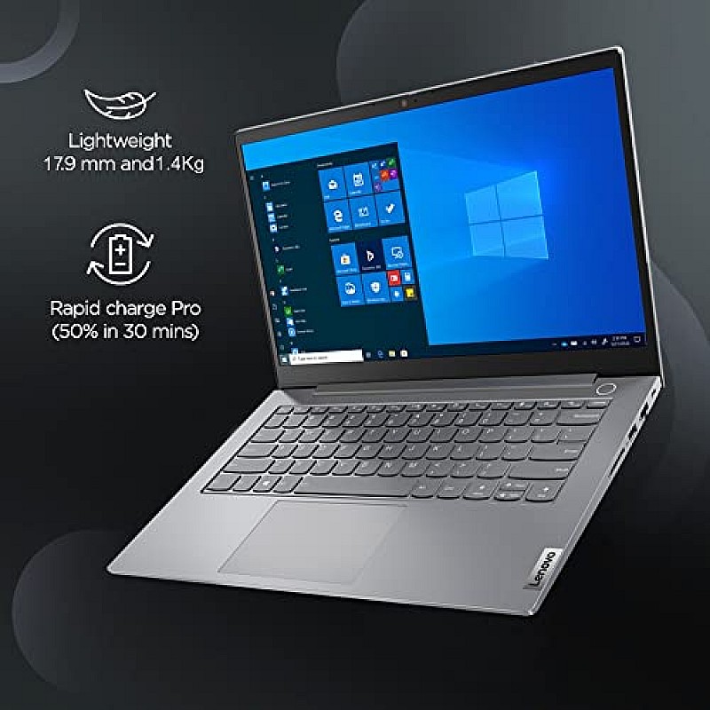 Lenovo ThinkBook 14 Intel Core i5 11th Gen 14" (35.56cm) FHD IPS Thin & Light Laptop (16GB RAM/512GB SSD/Windows 11 20VDA0TLIH