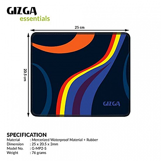 GIZGA (25cm x 21cm Gaming Mouse Pad multi Desgin