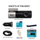 Qubo Car Dash Camera Pro Dash Cam from Hero Group Full HD 1080p Wide Angle View G-Sensor WiFi Emergency Recording Upto 256GB SD Card Supported