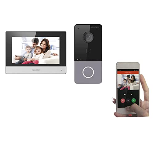 HIKVISION Analog Video Door Phone/Bell with 7 TFT LCD Screen Wired HIKVISION Analog Video Door Phone/Bell with 7 TFT LCD Screen Wired