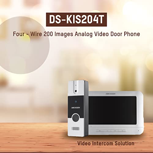 HIKVISION Analog Video Door Phone/Bell with 7 TFT LCD Screen Wired HIKVISION Analog Video Door Phone/Bell with 7 TFT LCD Screen Wired