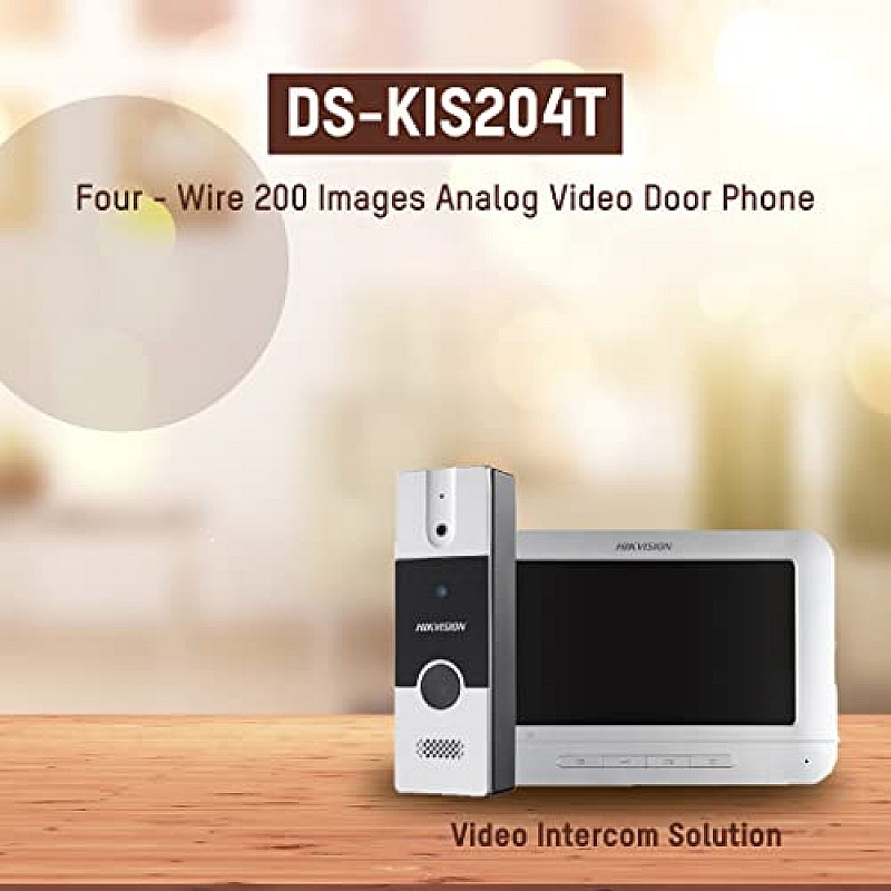 HIKVISION Analog Video Door Phone/Bell with 7 TFT LCD Screen Wired