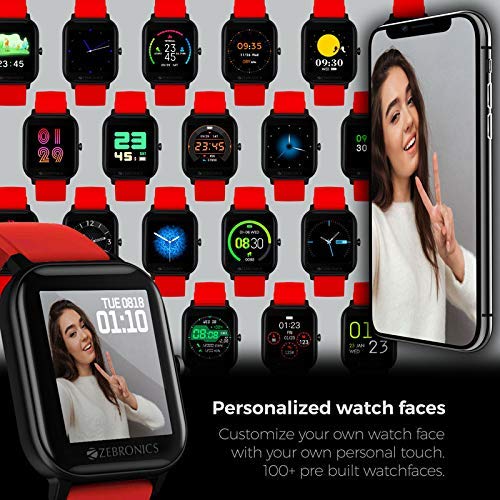 ZEBRONICS Zeb FIT 920CH Silicone Fitness Band Black ZEBRONICS Zeb FIT 920CH Silicone Fitness Band Black