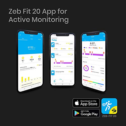 ZEBRONICS Zeb FIT 920CH Silicone Fitness Band Black ZEBRONICS Zeb FIT 920CH Silicone Fitness Band Black