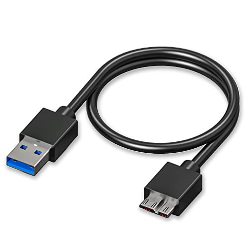 Lapster USB 3.0 A to Micro B SuperSpeed for hard disk cable - short cable Lapster USB 3.0 A to Micro B SuperSpeed for hard disk cable - short cable