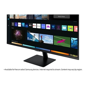 Samsung 27-inch(68.58cm) M5 FHD Smart Monitor Speakers Remote 1 Billion Color Ls27Bm500Ewxxl Black Samsung 27-inch(68.58cm) M5 FHD Smart Monitor Speakers Remote 1 Billion Color Ls27Bm500Ewxxl Black