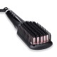 Vega Hair Straightener Brush with Ionic  Thermoprotect Technology and 16 Temperature Settings, VHSB-04 Black