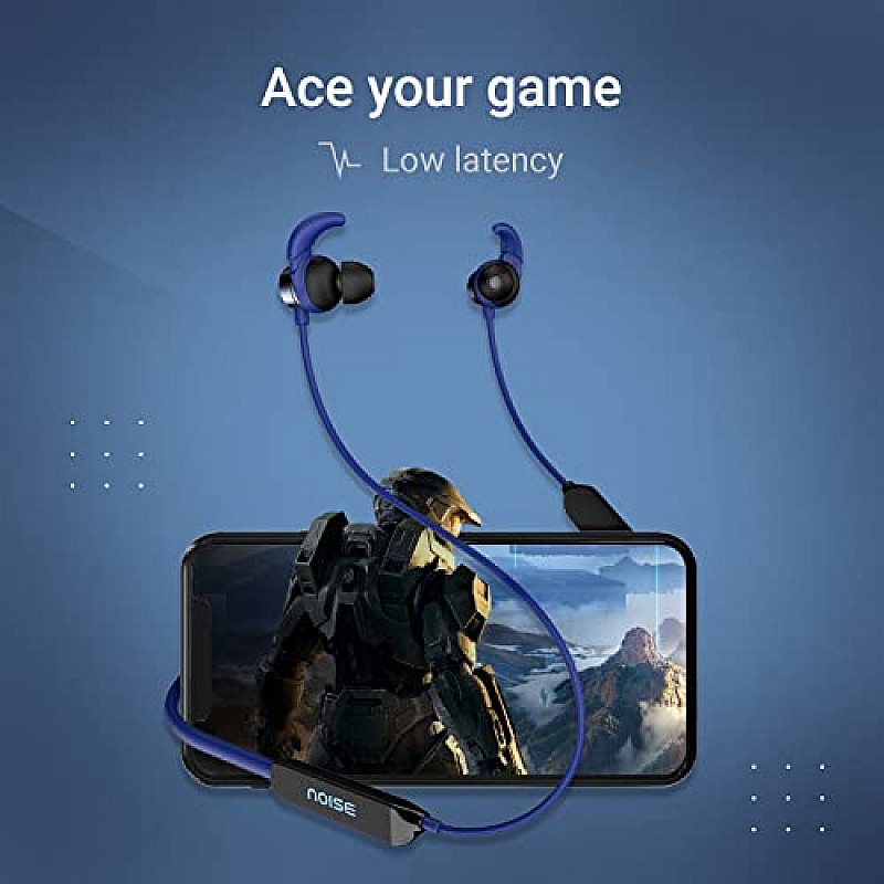 Noise Tune Active Pro Wireless in Ear Neckband with Upto 60 Hours of Playtime (Cobalt Blue)