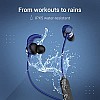 Noise Tune Active Pro Wireless in Ear Neckband with Upto 60 Hours of Playtime (Cobalt Blue)