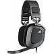 Corsair HS80 RGB Wired USB Premium Gaming On-Ear Headphones Black