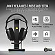 Corsair HS80 RGB Wired USB Premium Gaming On-Ear Headphones Black