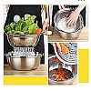 Airtree 3 in 1 Stainless Steel Basin Grater Colander