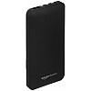 Amazon Basics 10000mAH Lithium Polymer Power Bank 3 Charging Cables Included Four Way Output Black