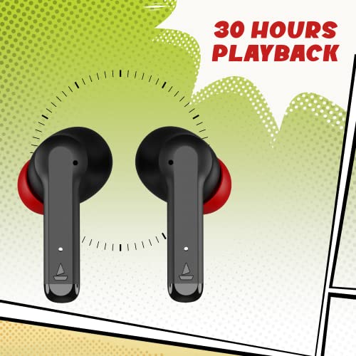 boAt Airdopes 458 TWS Wireless Earbuds with Spatial Bionic Sound by THX,in Ear Active Black boAt Airdopes 458 TWS Wireless Earbuds with Spatial Bionic Sound by THX,in Ear Active Black