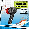 boAt Airdopes 458 TWS Wireless Earbuds with Spatial Bionic Sound by THX,in Ear Active Black