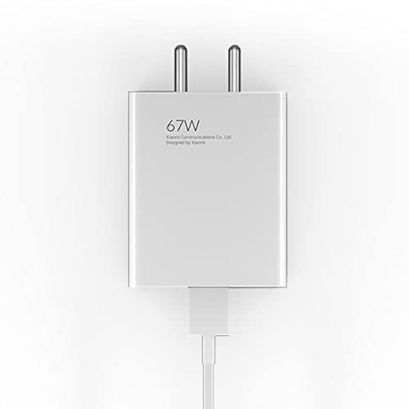 Mi 67W Sonic Charge Combo Mi/Xiaomi Redmi Charger Superfast 6A Type C Included Adapter USB to Type C Cable