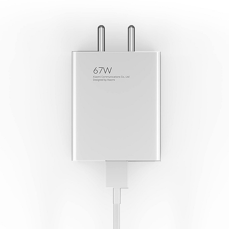 Mi 67W Sonic Charge Combo Mi/Xiaomi Redmi Charger Superfast 6A Type C Included Adapter USB to Type C Cable