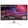 ZEBRONICS A27FHD LED, Gaming Monitor, 27 inch (68.58cm), 300 nits, 165hz Metal Stand, Built-in Speakers White